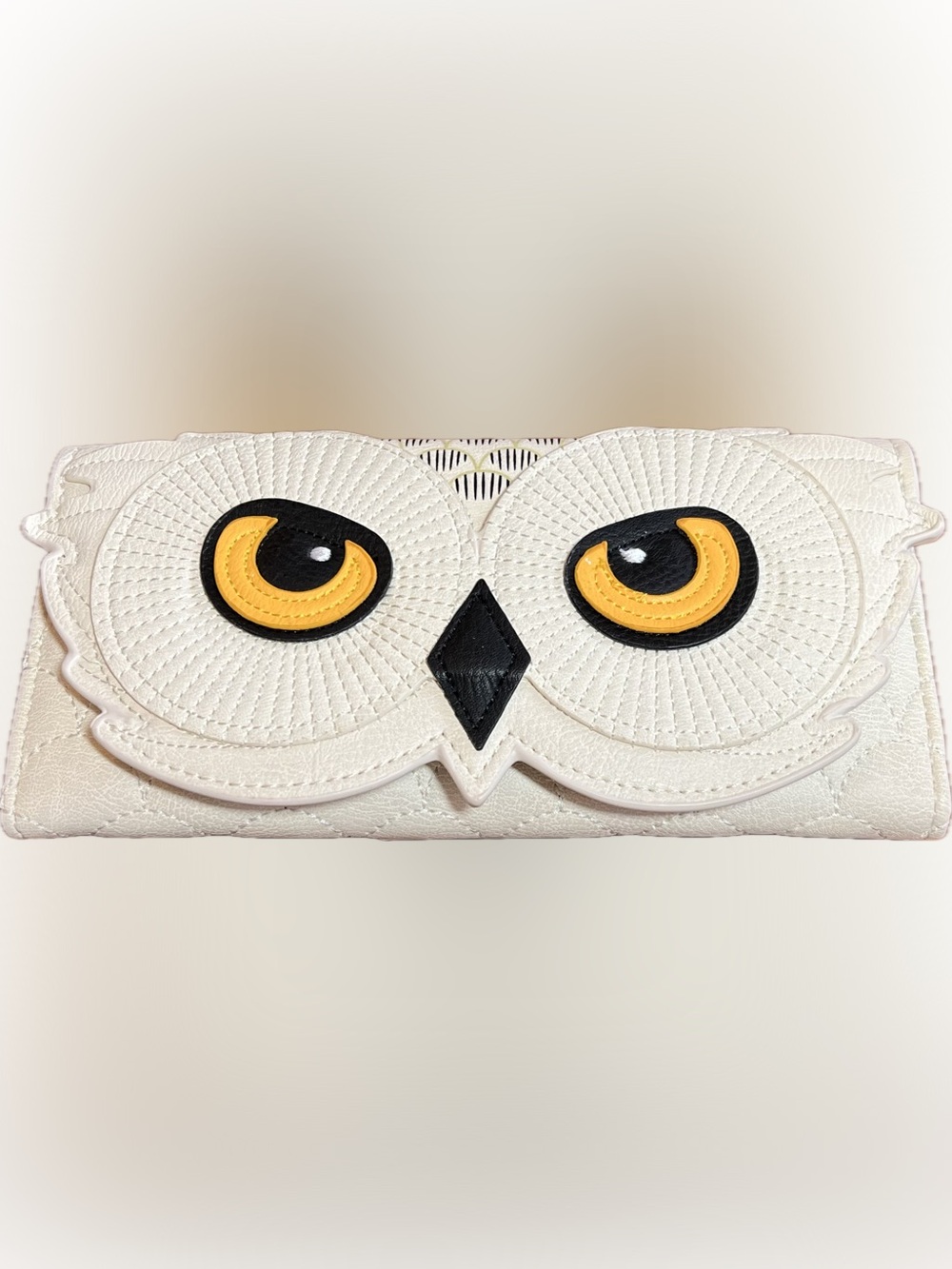 Harry Potter Hedwig Owl Wallet Loungefly White Bifold NWOT